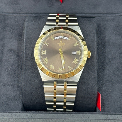 Tudor 28603-0007 Royal Day-Date 41 Stainless Stee