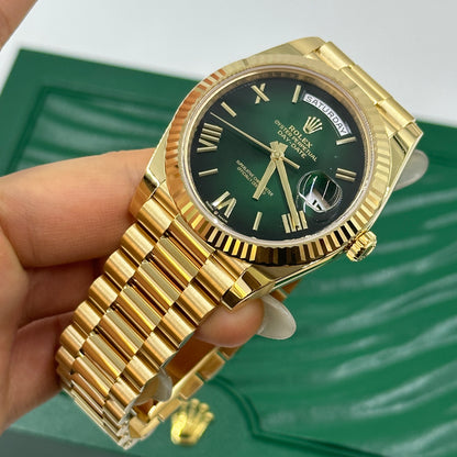 Rolex Day-Date 40 228238 Green Ombré Roman 2026