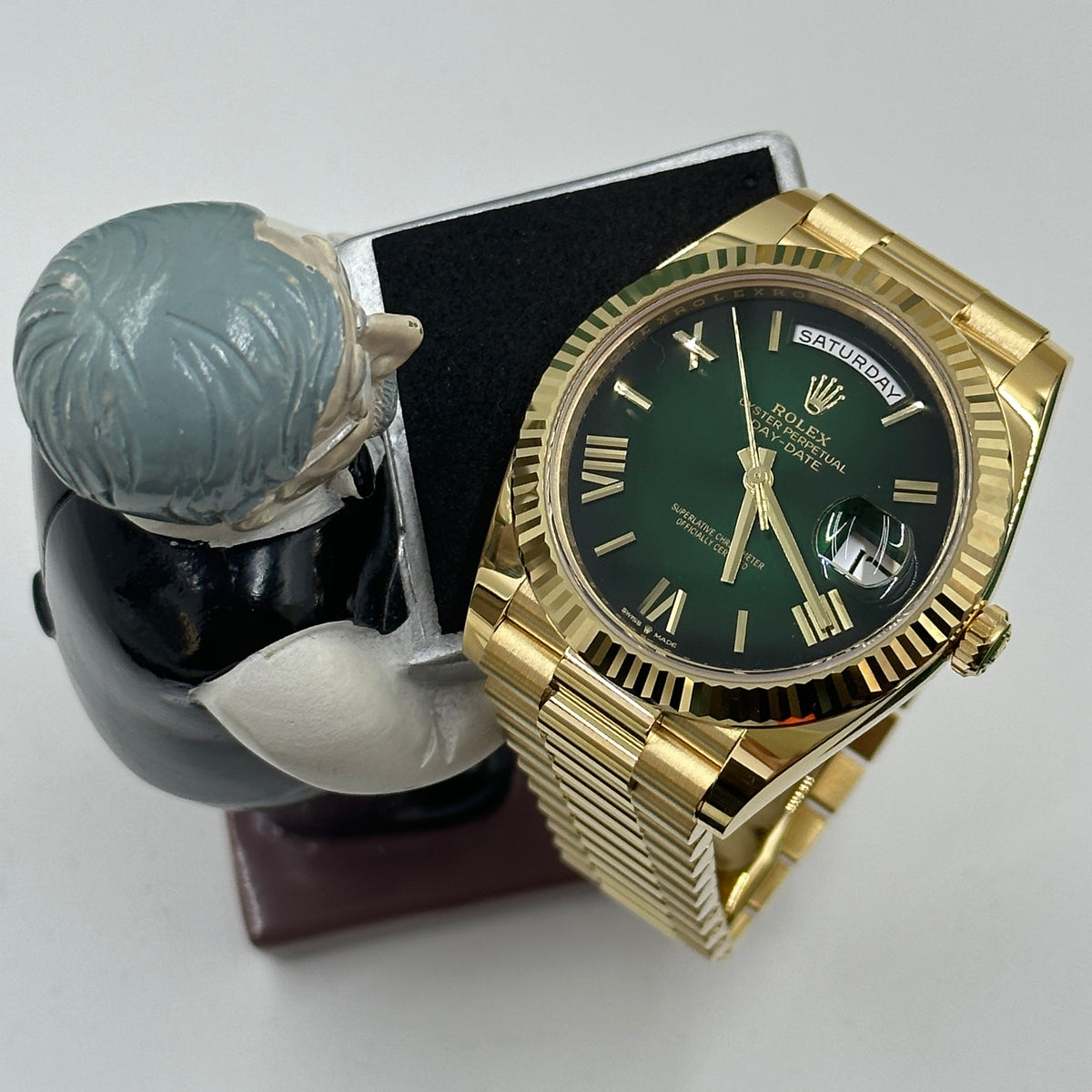 Rolex Day-Date 40 228238 Green Ombré Roman 2025