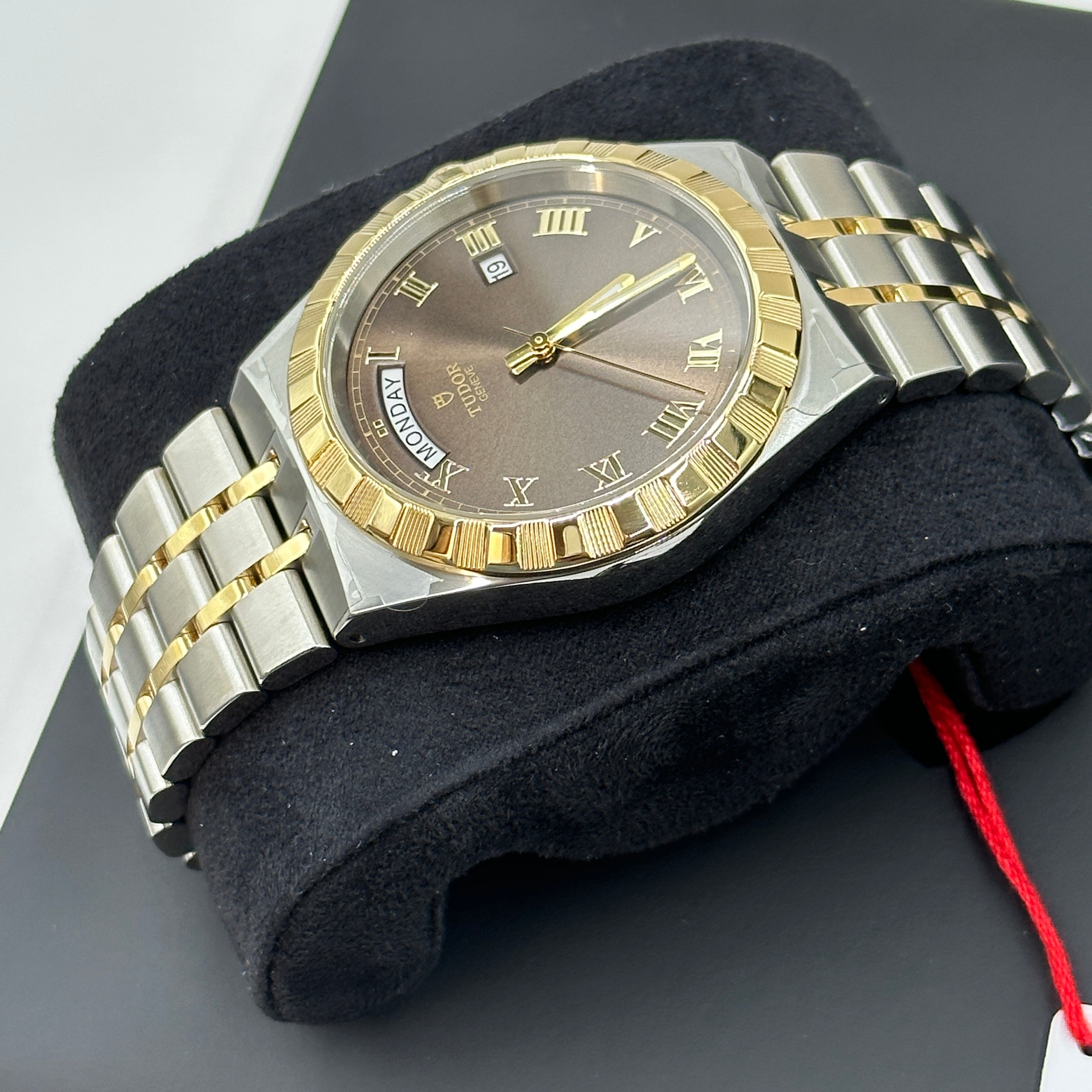 Tudor 28603-0007 Royal Day-Date 41 Stainless Stee