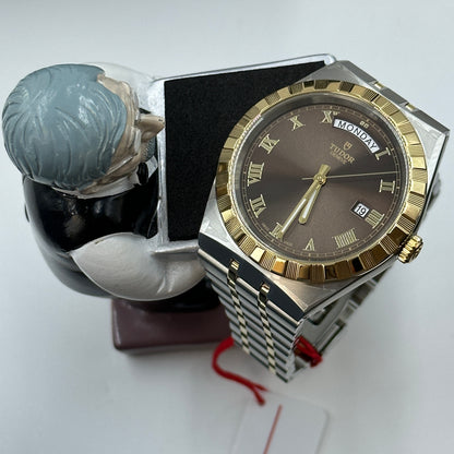 Tudor 28603-0007 Royal Day-Date 41 Stainless Stee