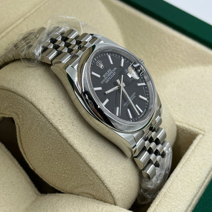 Rolex Datejust 36 126200 Black Index Jubilee 2025