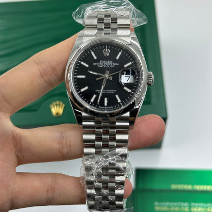 Rolex Datejust 36 126200 Black Index Jubilee 2025