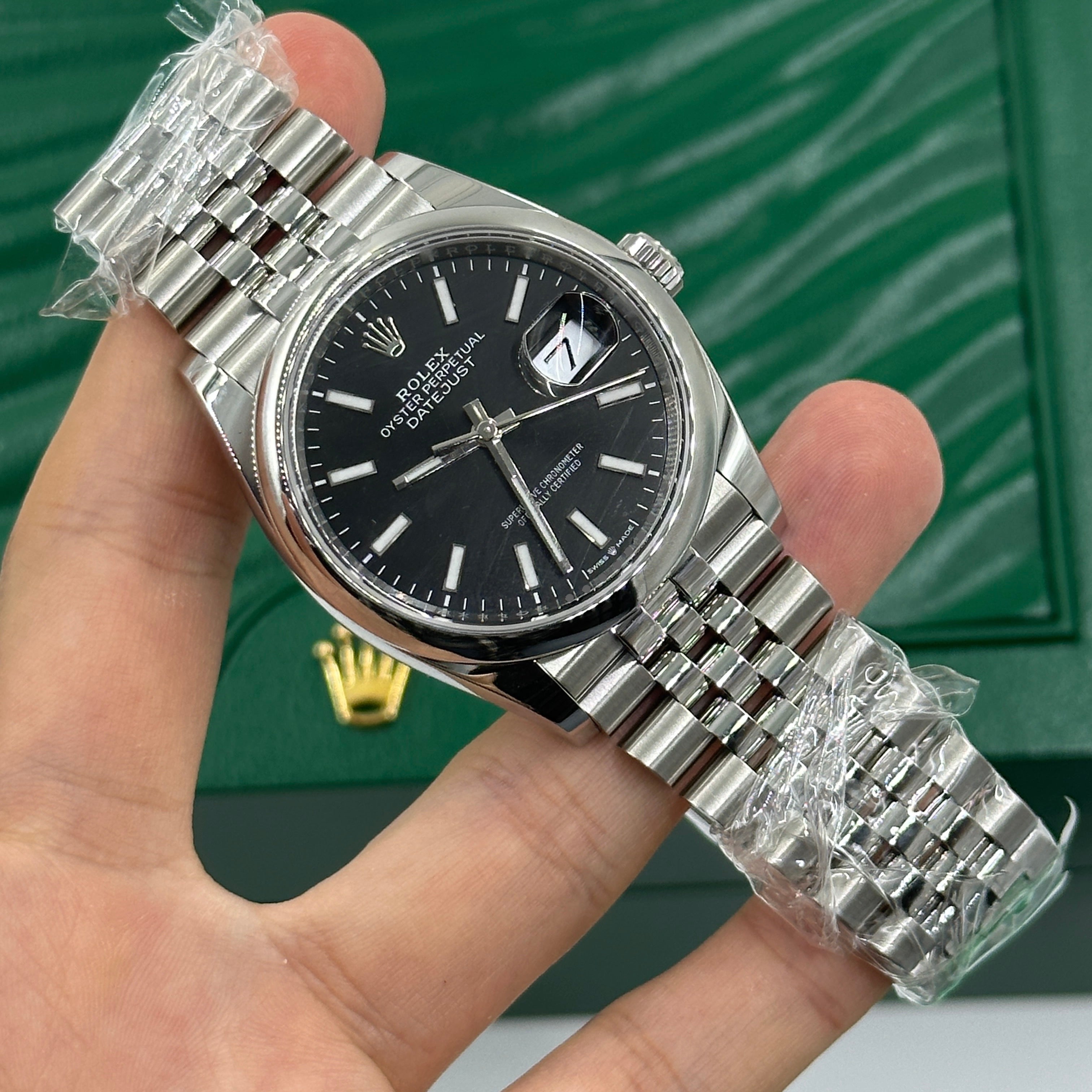 Rolex Datejust 36 126200 Black Index Jubilee 2025