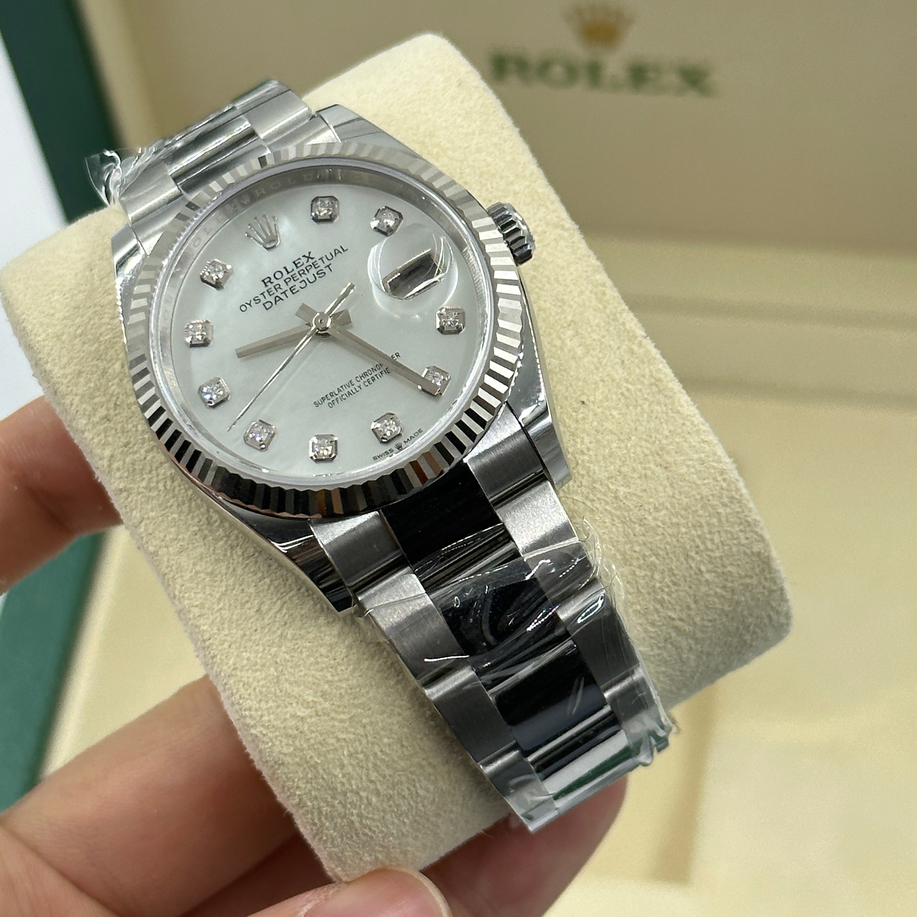 Rolex Datejust 36 126234Ng White Oyster 2025