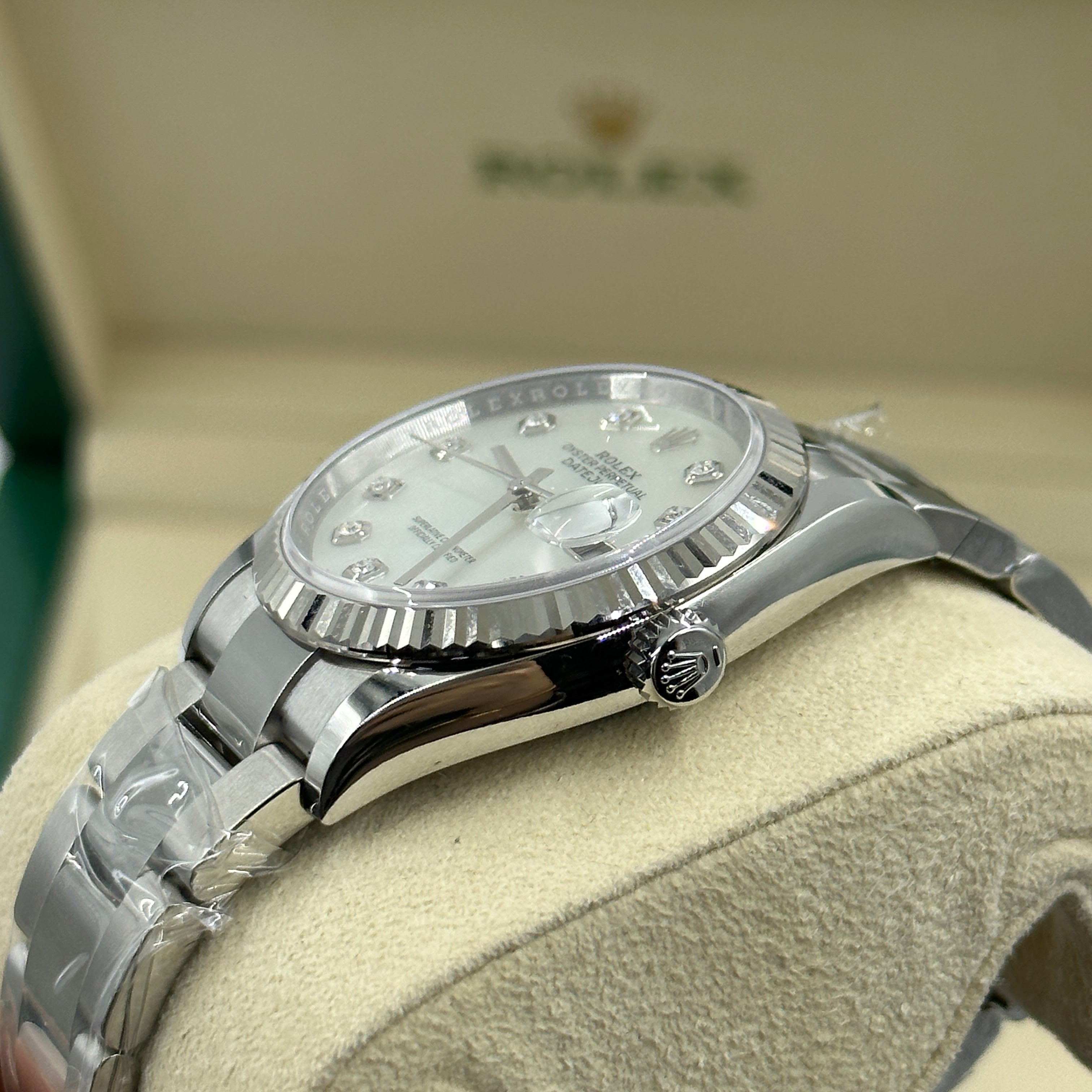 Rolex Datejust 36 126234Ng White Oyster 2025