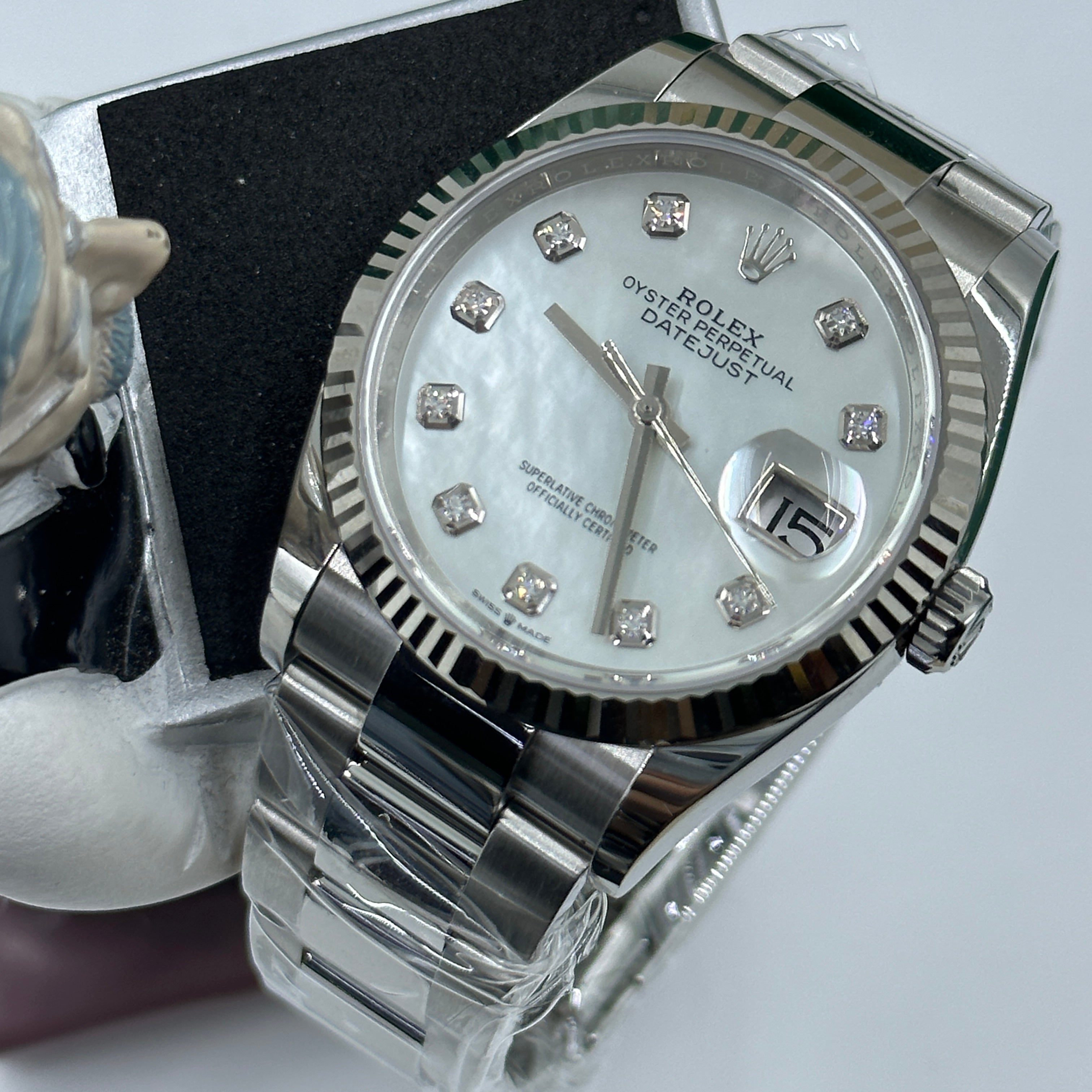 Rolex Datejust 36 126234Ng White Oyster 2025