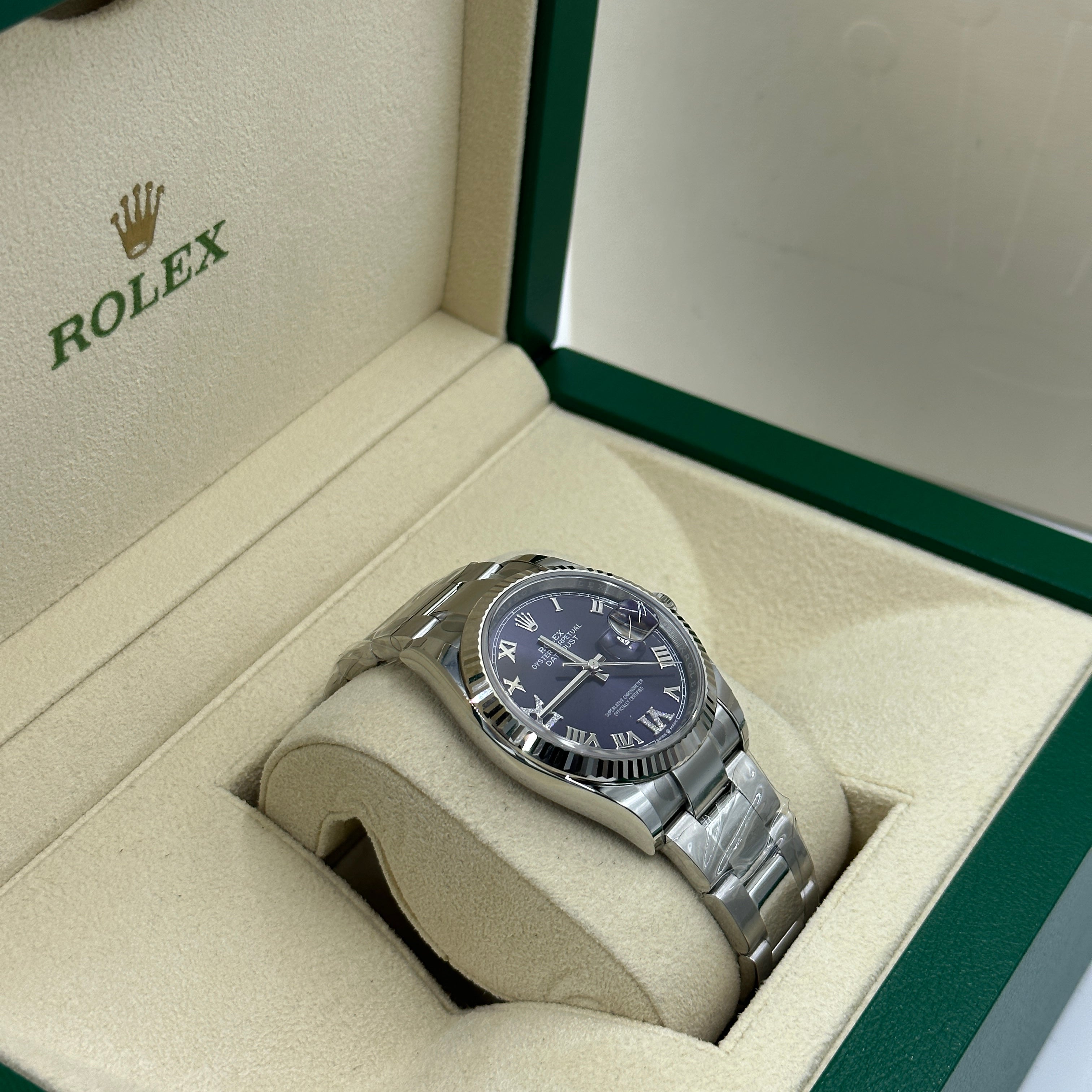 Rolex Datejust 36 126234 Purple VIIX Oyster 2024
