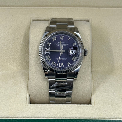 Rolex Datejust 36 126234 Purple VIIX Oyster 2024
