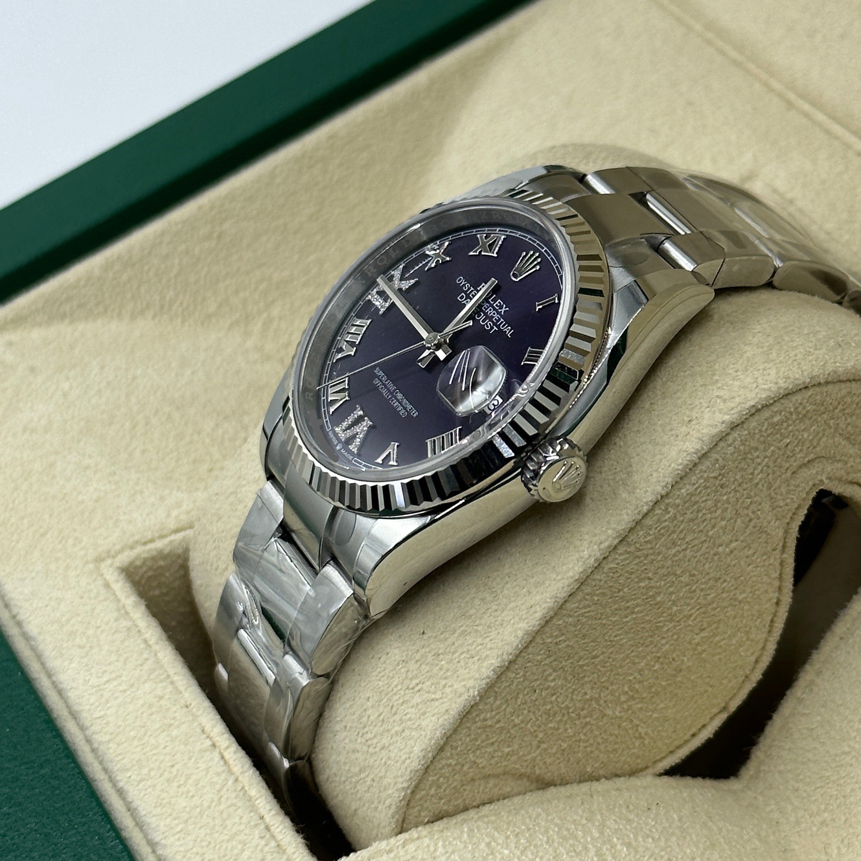 Rolex Datejust 36 126234 Purple VIIX Oyster 2024