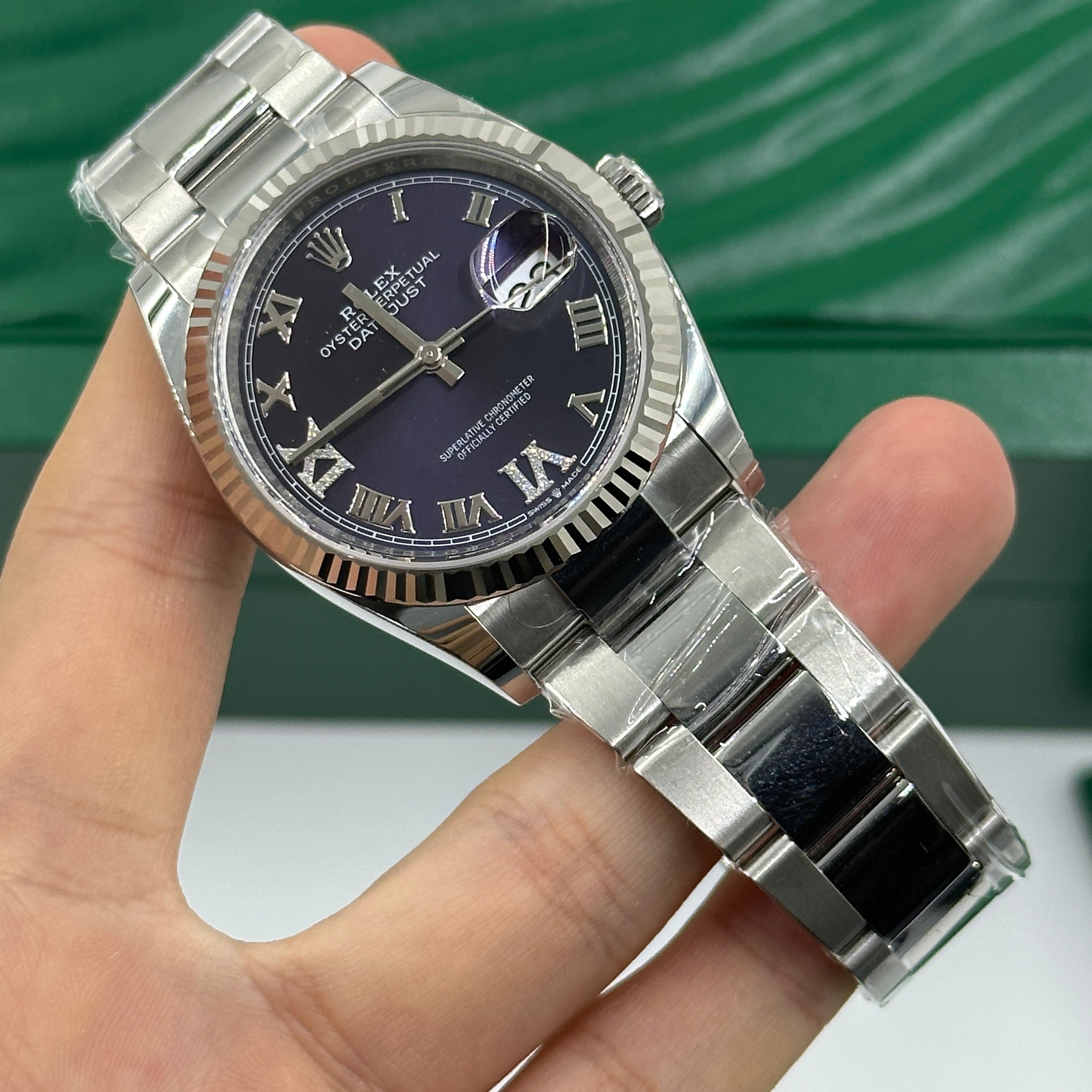 Rolex Datejust 36 126234 Purple VIIX Oyster 2024