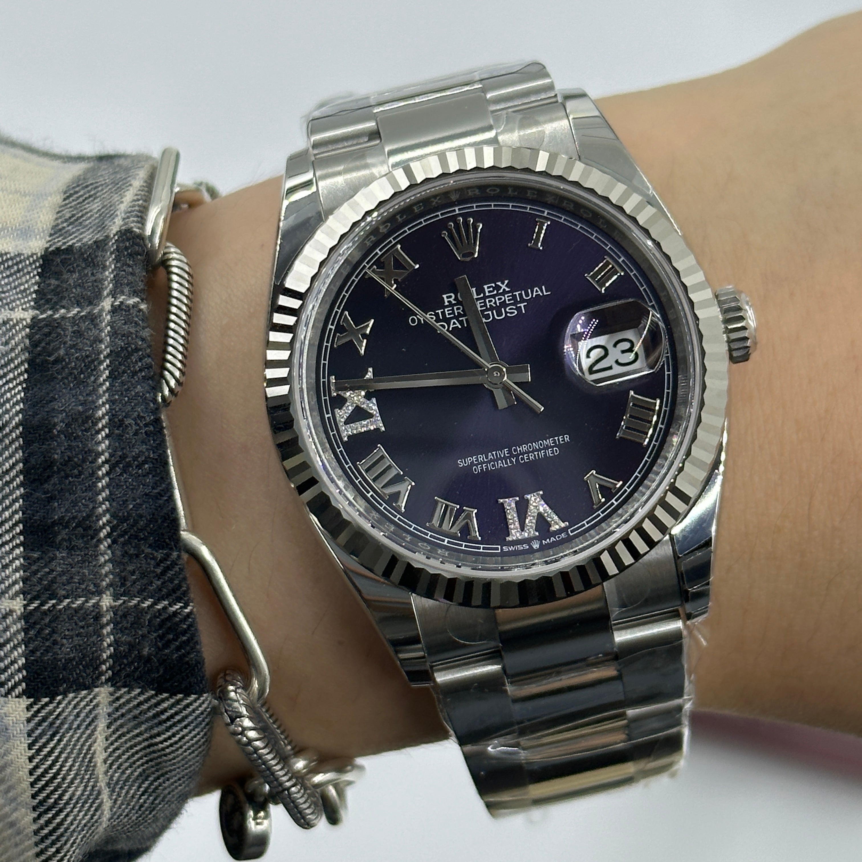 Rolex Datejust 36 126234 Purple VIIX Oyster 2024