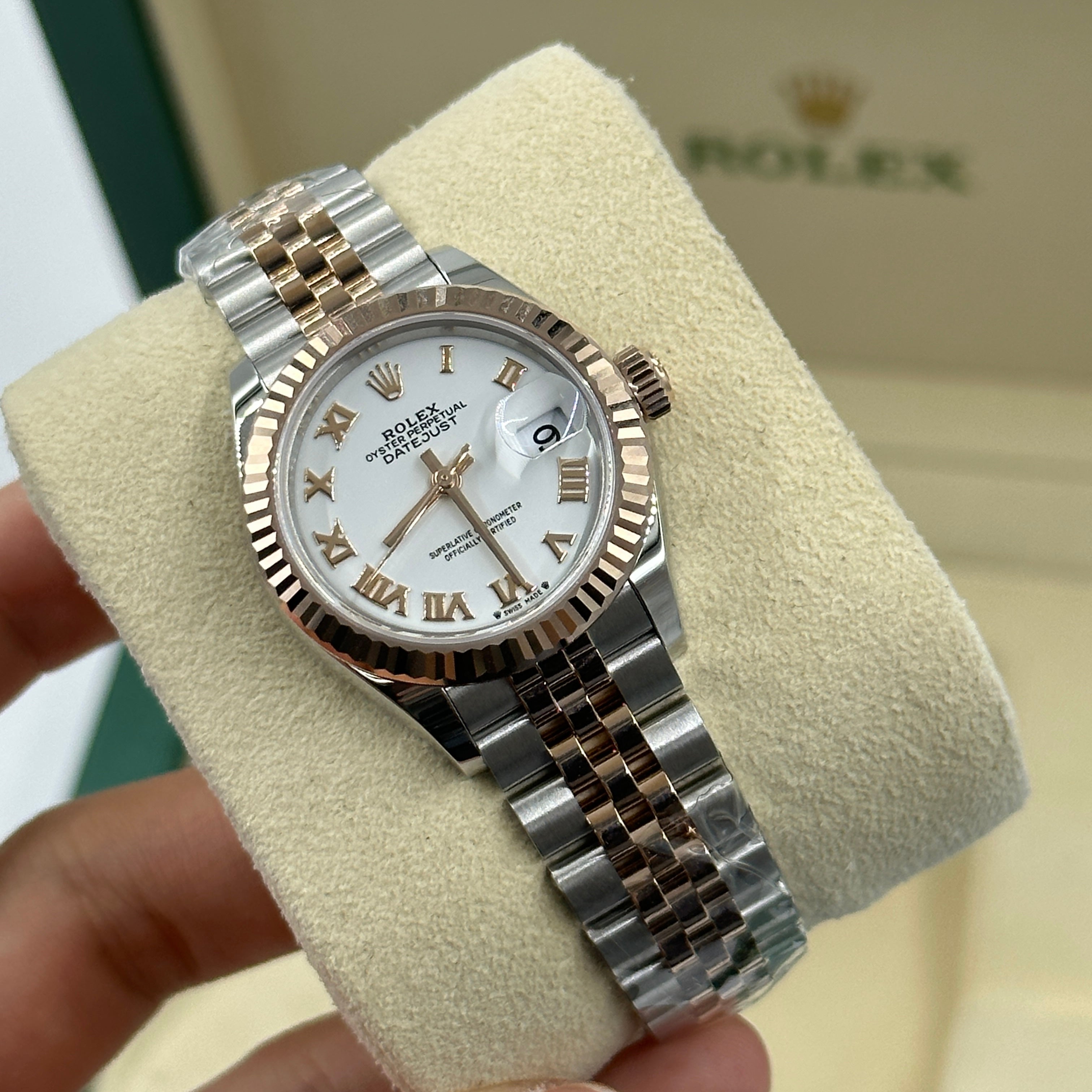 Rolex Lady-Datejust 279171 White Roman Jubilee 2025