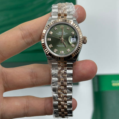 Rolex Lady-Datejust 279171G GREEN JUB