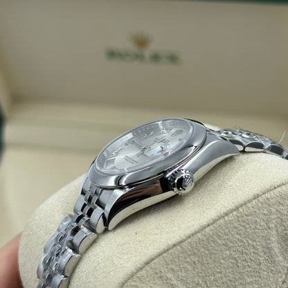 Rolex Lady-Datejust 28 279160 Silver Roman Jubilee