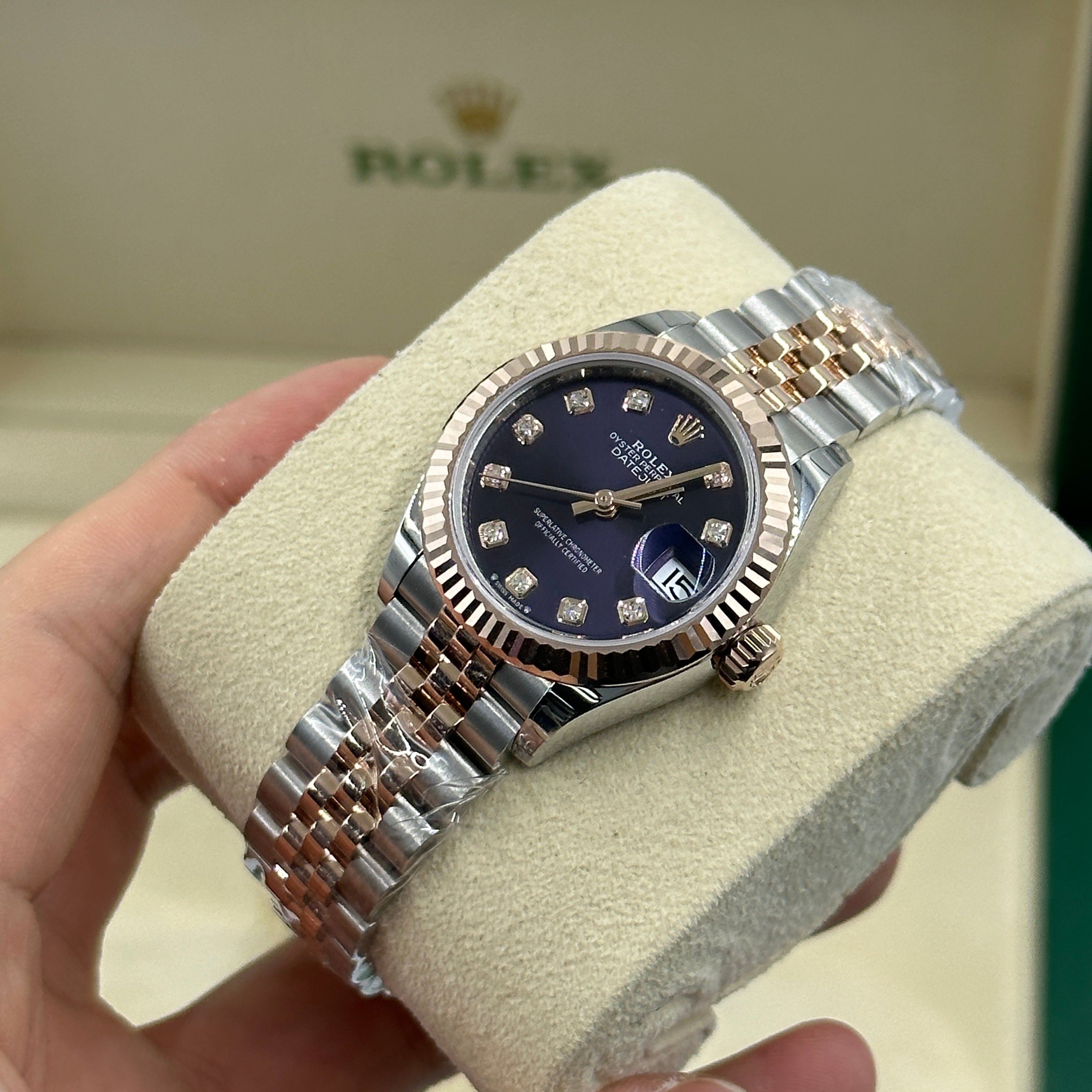 Rolex Lady-Datejust 279171G Purple Jubilee 2025 – EW Watches