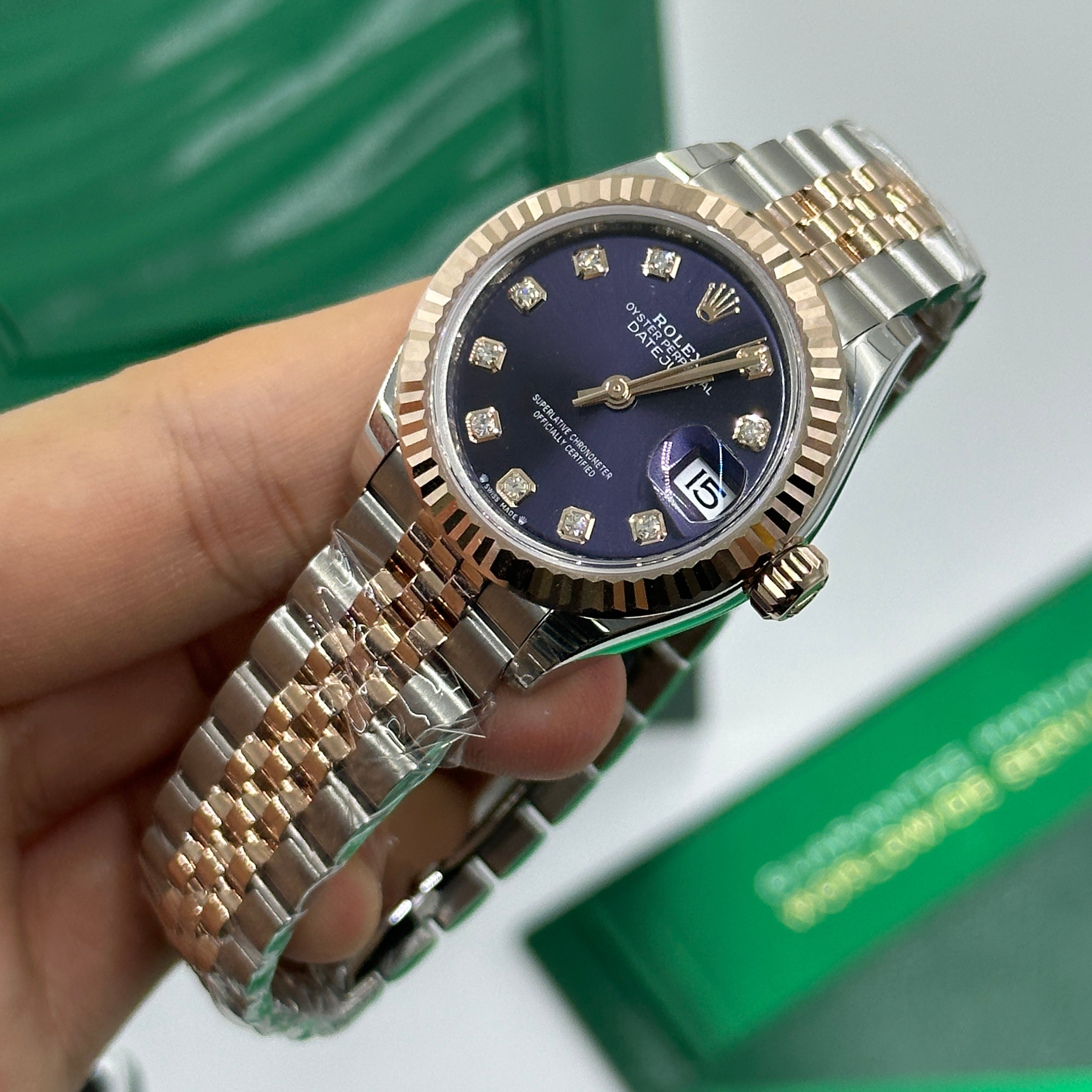 Rolex Lady-Datejust 279171G Purple Jubilee 2025