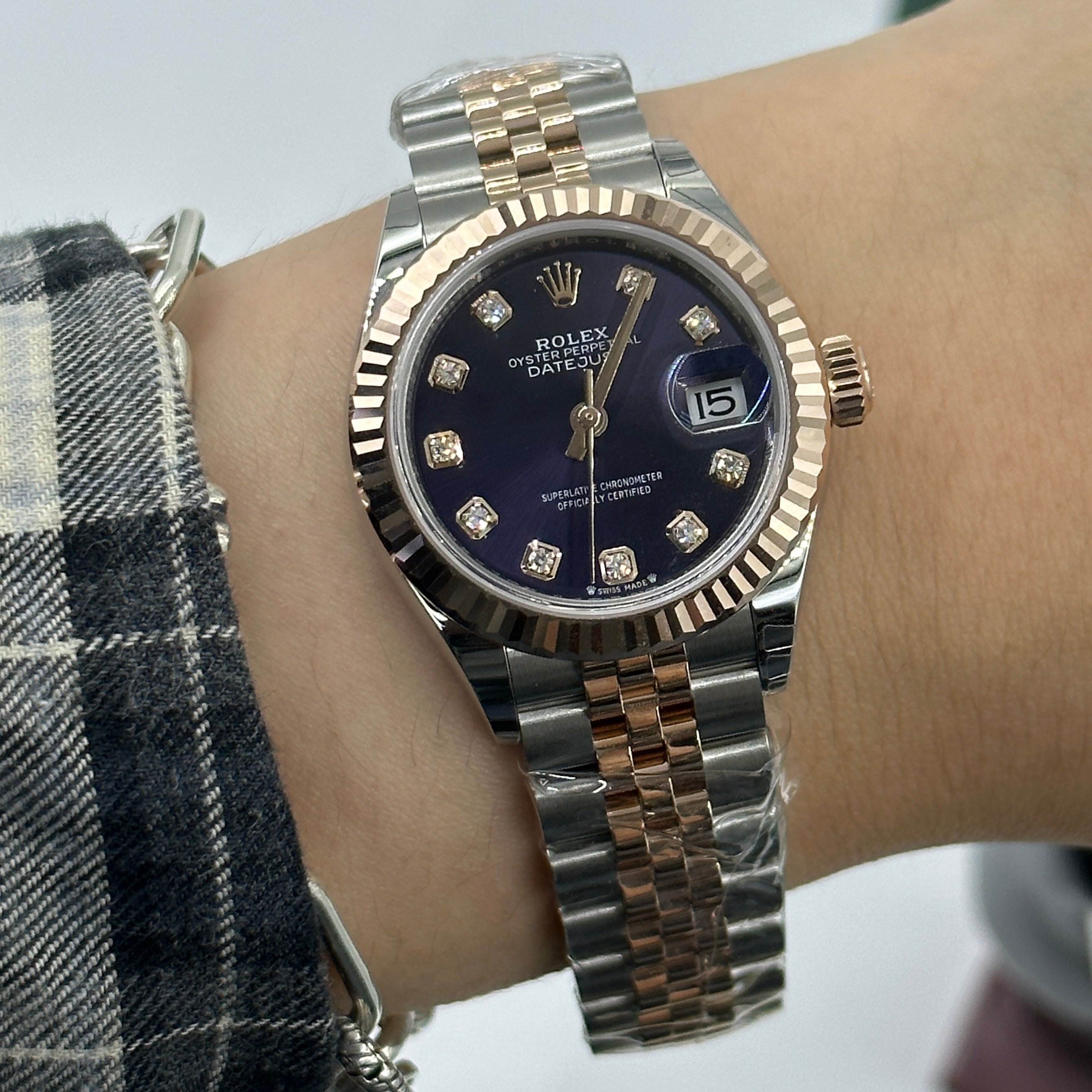 Rolex Lady-Datejust 279171G Purple Jubilee 2025