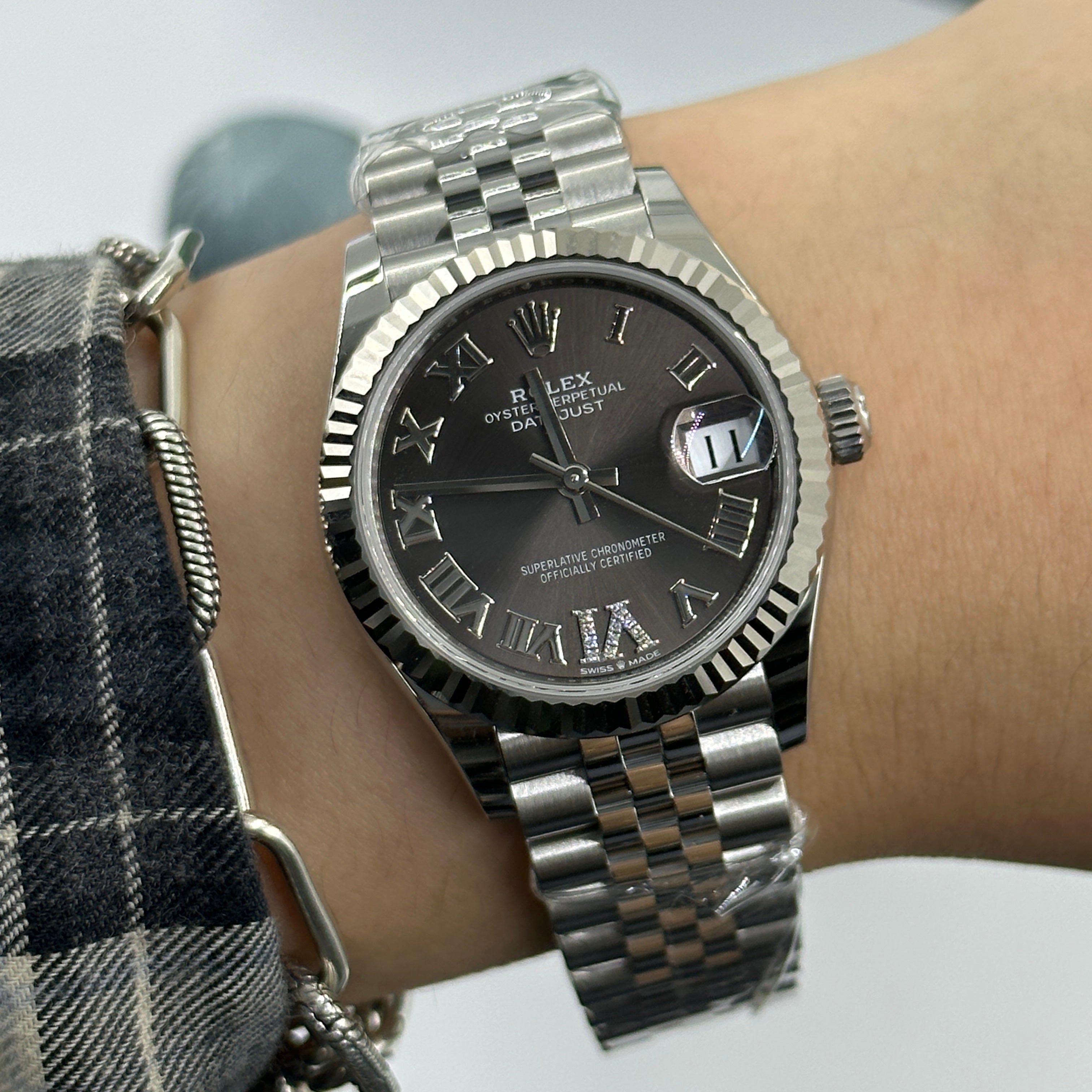 Rolex Datejust 31 278274 VI  Grey Roman Jubilee 2024