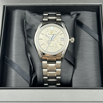 Grand Seiko Drive Four Seasons Taisetsu Winter Snow 40 Grand SBGA415G 2026