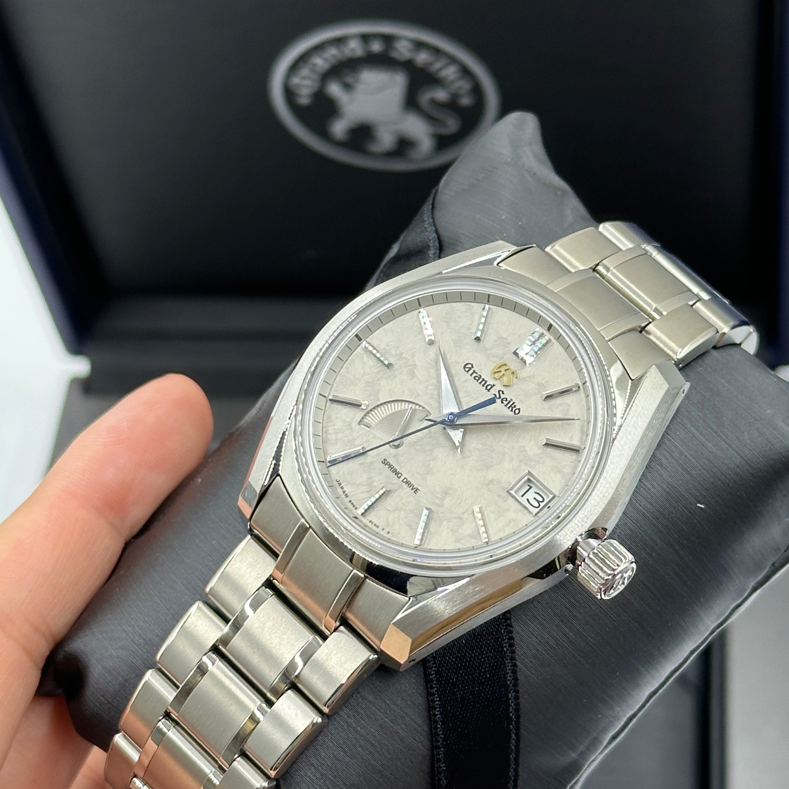Grand Seiko Drive Four Seasons Taisetsu Winter Snow 40 Grand SBGA415G 2026