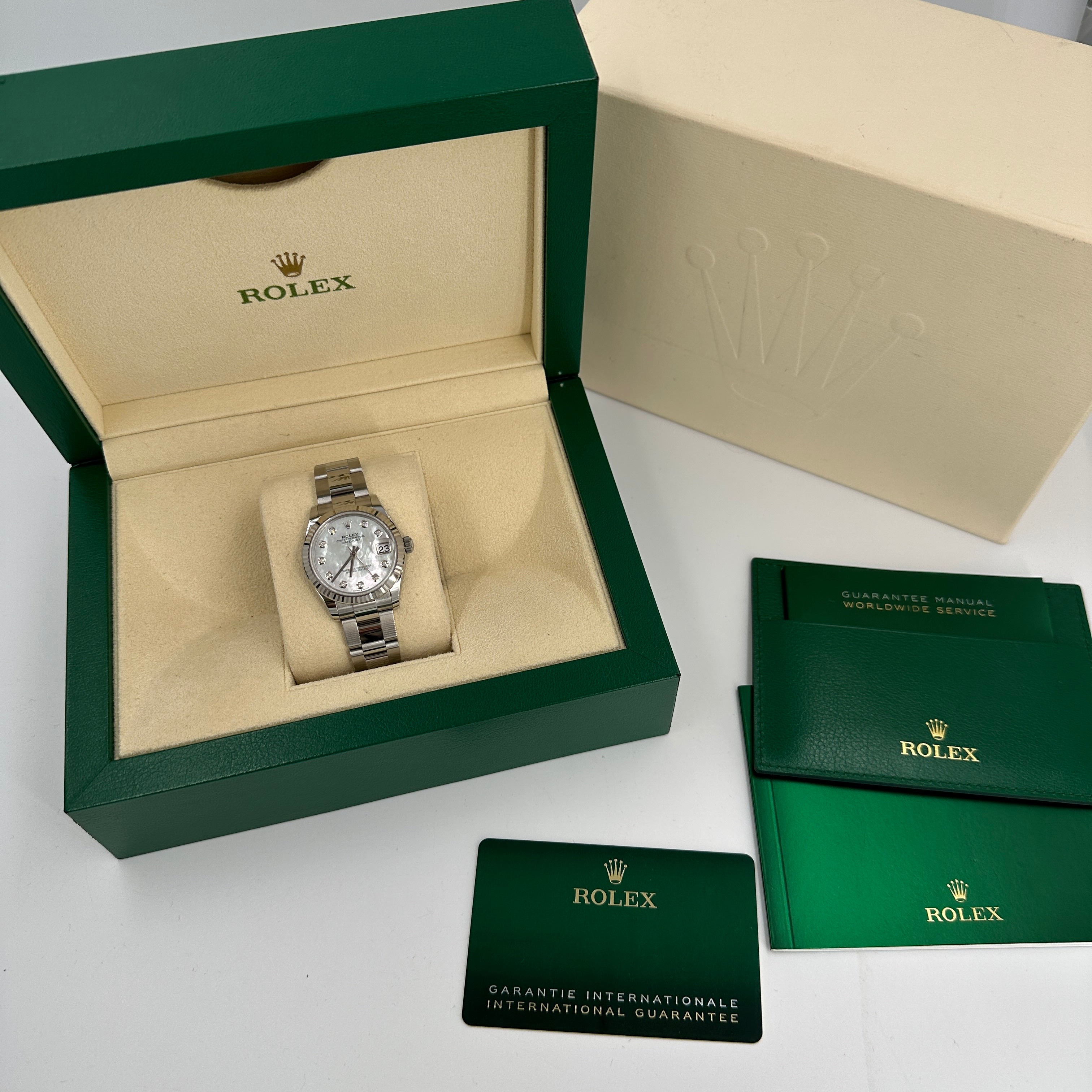 Rolex Datejust 31 278274Ng White Oyster 2025