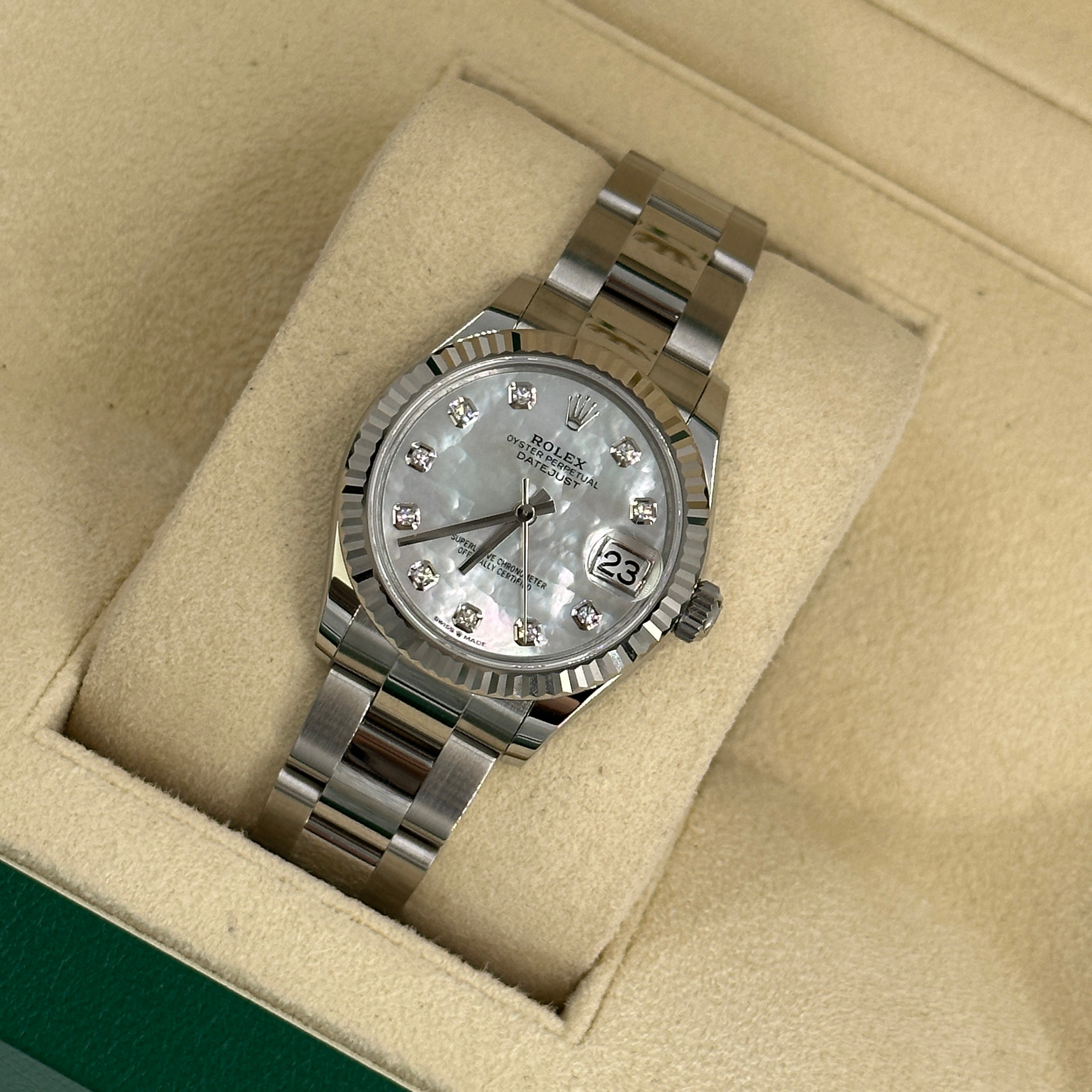 Rolex Datejust 31 278274Ng White Oyster 2025