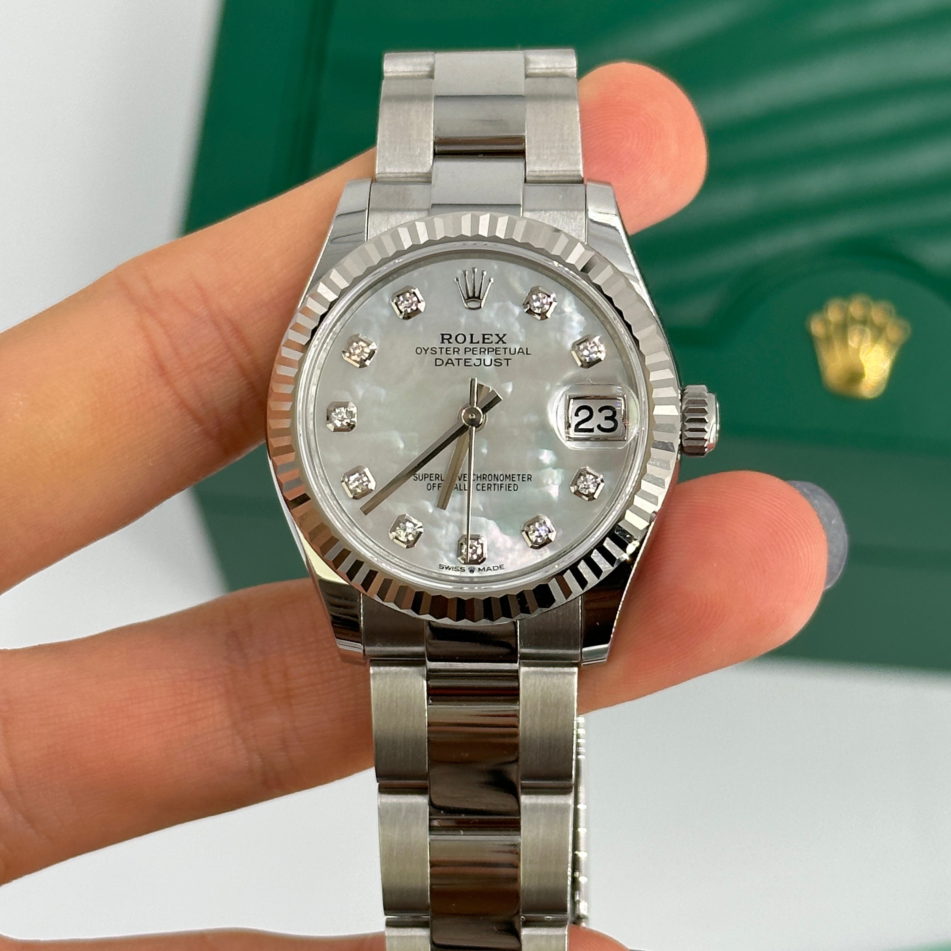 Rolex Datejust 31 278274Ng White Oyster 2025