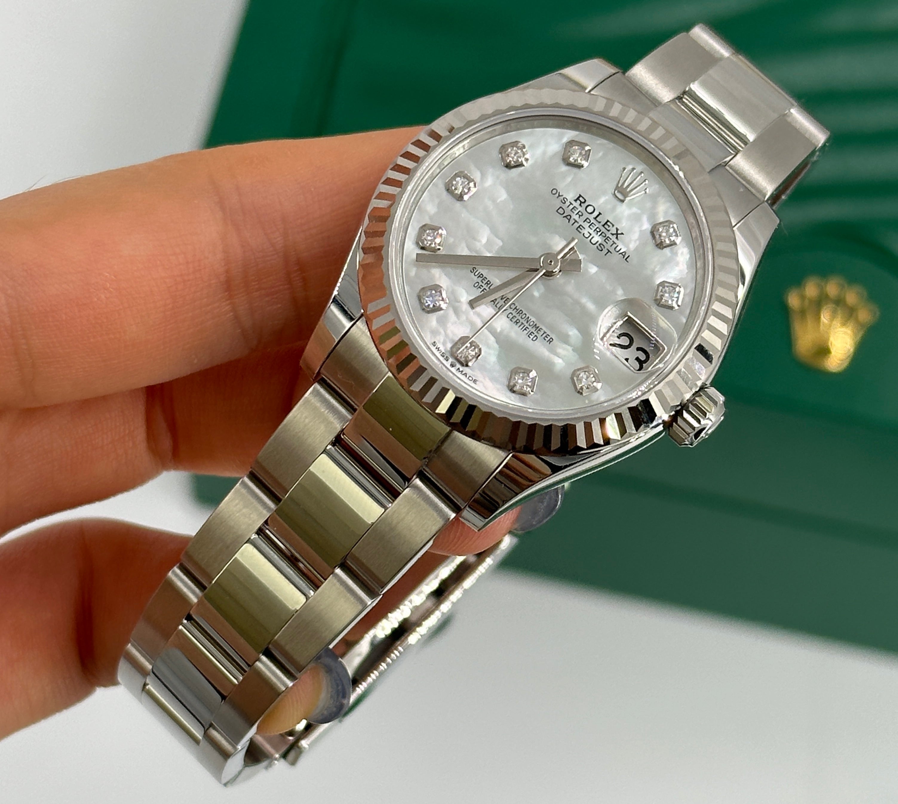 Rolex Datejust 31 278274Ng White Oyster 2025