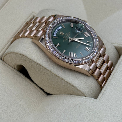 Rolex Day-Date 40 228345RBR Green Roman  m228345rbr-0011 2026