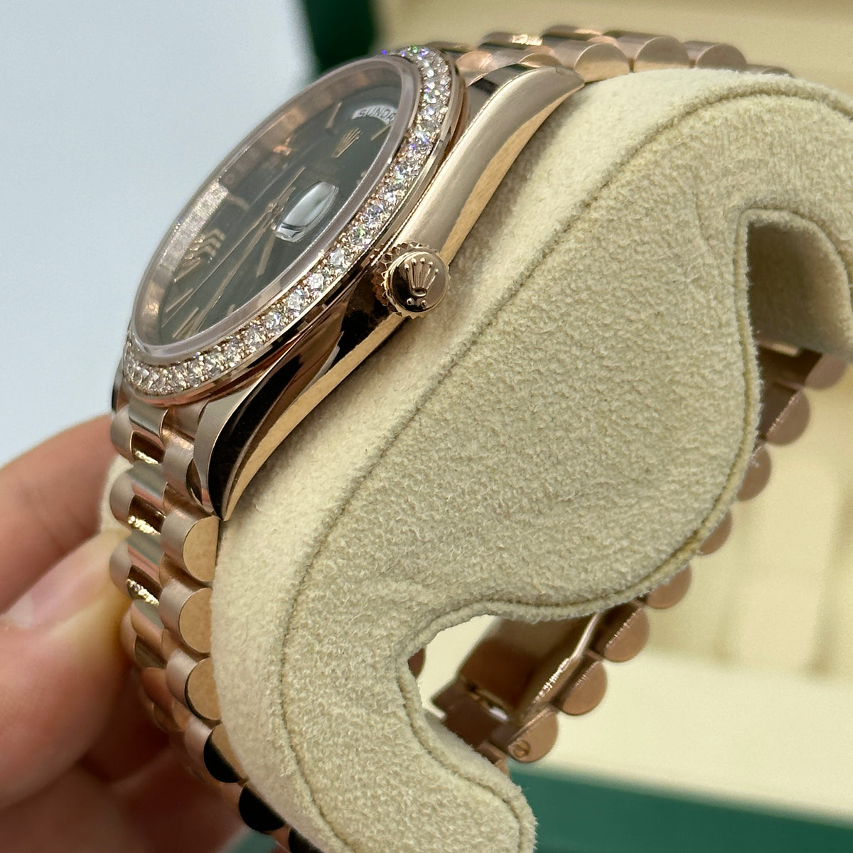 Rolex Day-Date 40 228345RBR Green Roman  m228345rbr-0011 2026