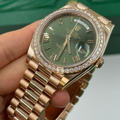 Rolex Day-Date 40 228345RBR Green Roman 2024