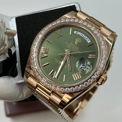 Rolex Day-Date 40 228345RBR Green Roman  m228345rbr-0011 2026