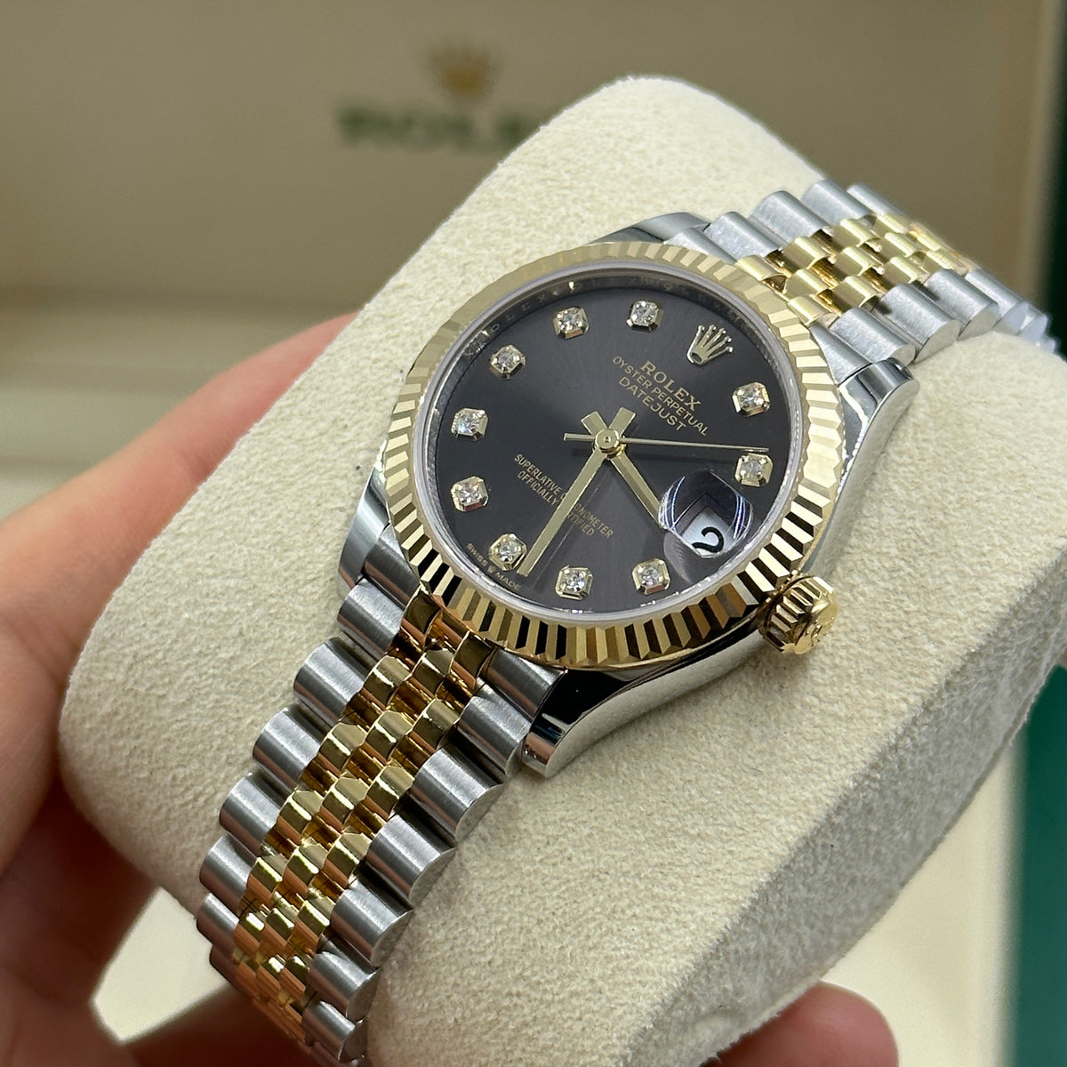 Rolex Datejust 31 278273G Dark Grey Jubilee 2026
