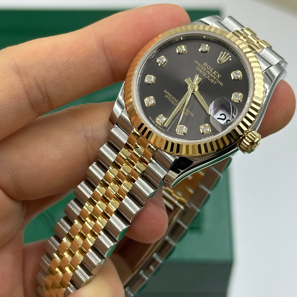 Rolex Datejust 31 278273G Dark Grey Jubilee 2026