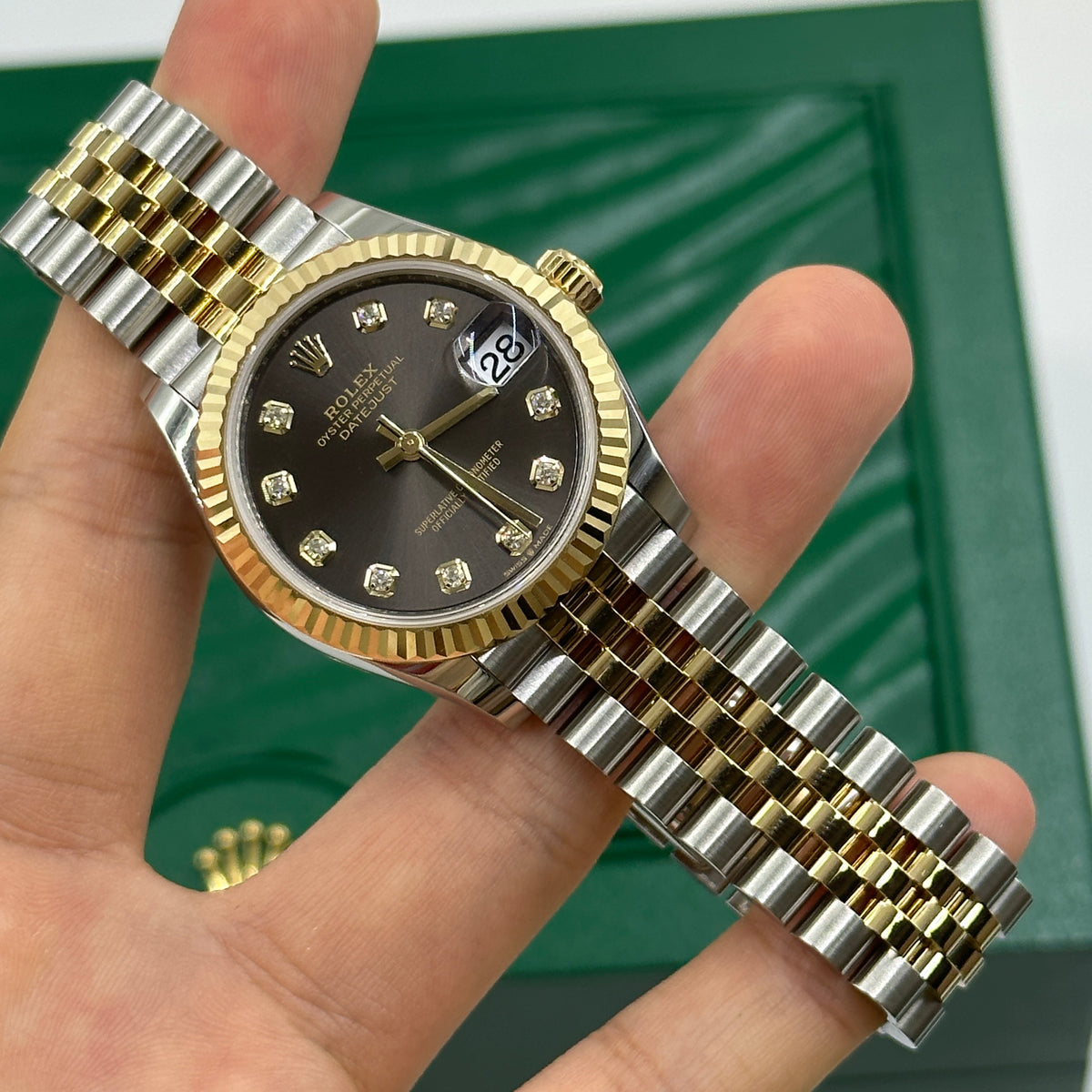 Rolex Datejust 31 278273G Dark Grey Jubilee 2026