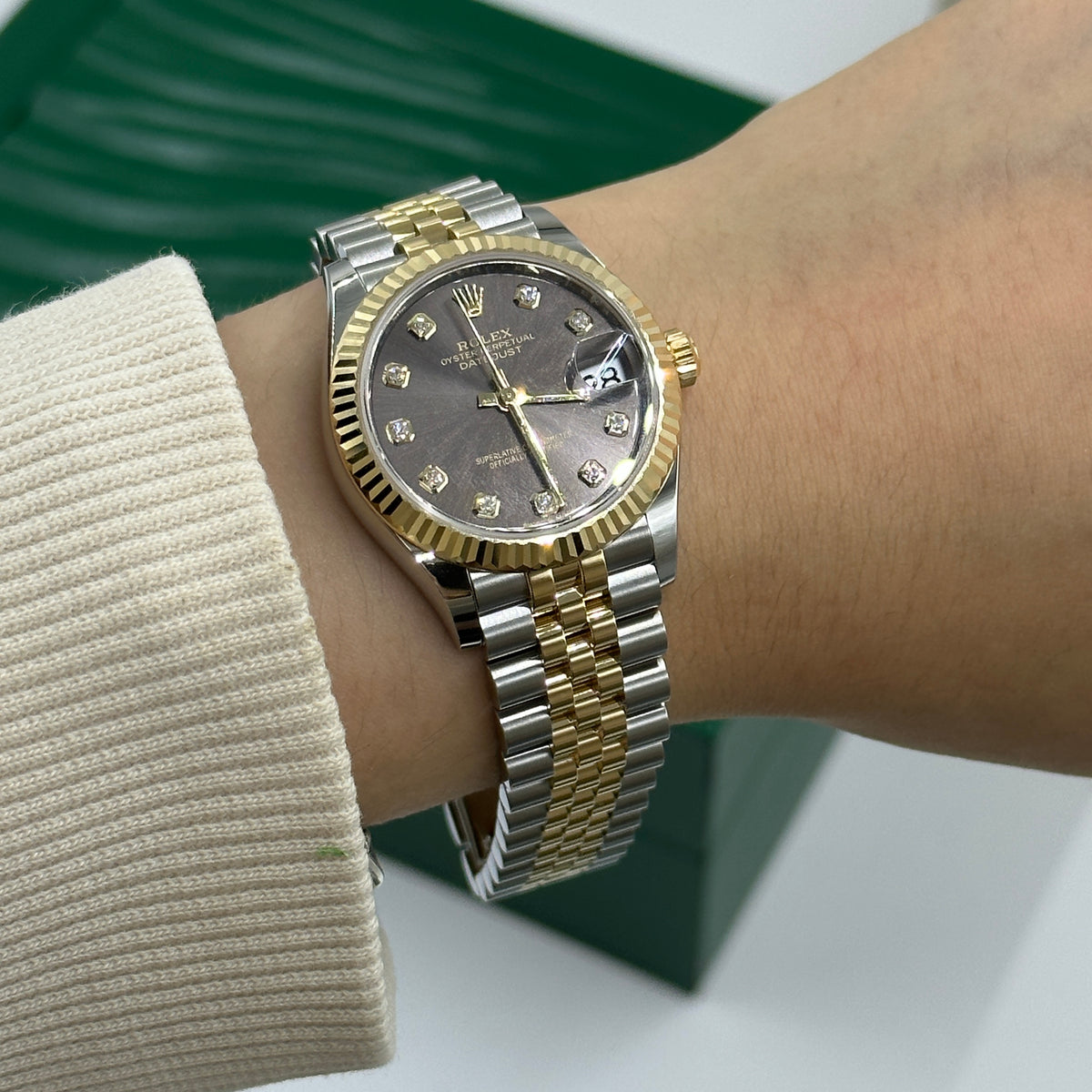 Rolex Datejust 31 278273G Dark Grey Jubilee 2026
