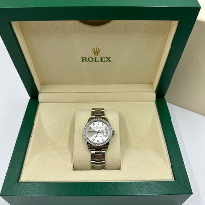 Rolex Datejust 31 278384RBR G Silver Oyster 2025