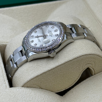 Rolex Datejust 31 278384RBR G Silver Oyster 2025