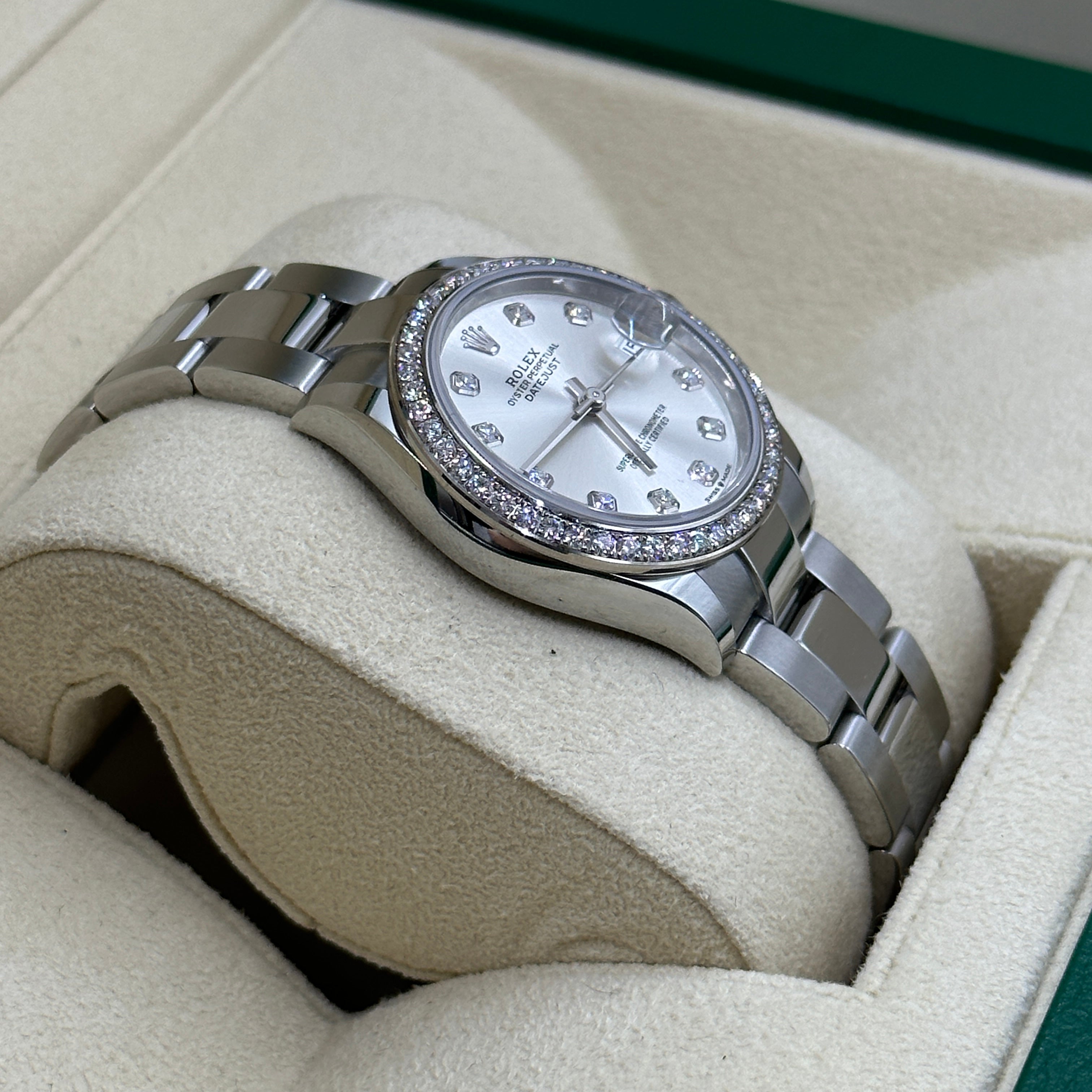 Rolex Datejust 31 278384RBR G Silver Oyster 2025
