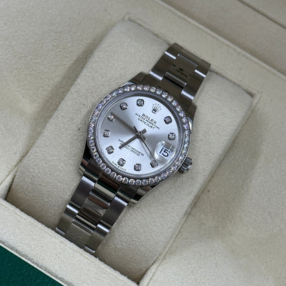 Rolex Datejust 31 278384RBR G Silver Oyster 2025