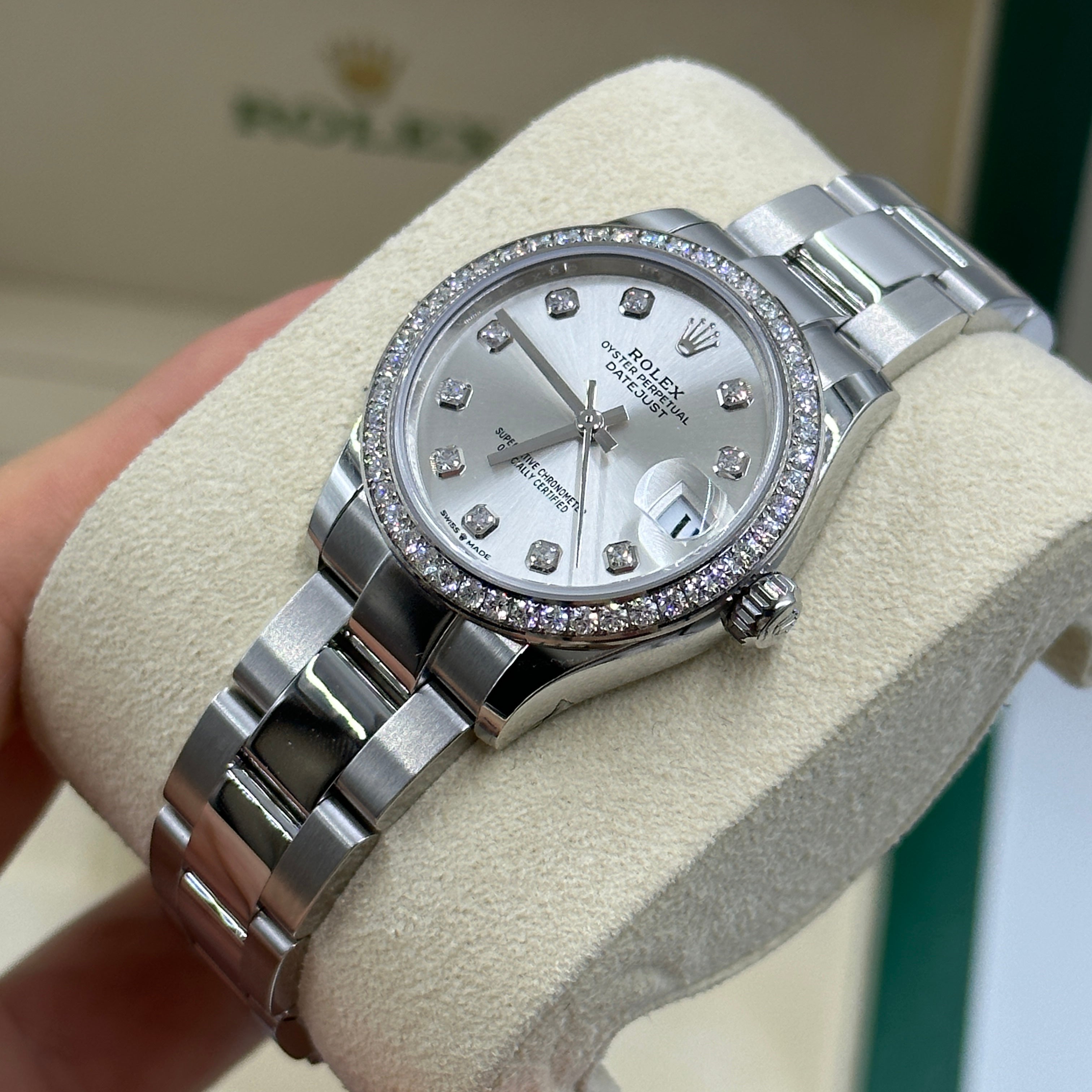 Rolex Datejust 31 278384RBR G Silver Oyster 2025