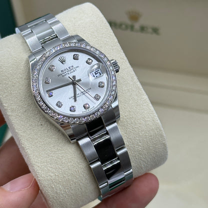 Rolex Datejust 31 278384RBR G Silver Oyster 2025