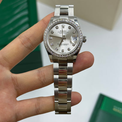 Rolex Datejust 31 278384RBR G Silver Oyster 2025