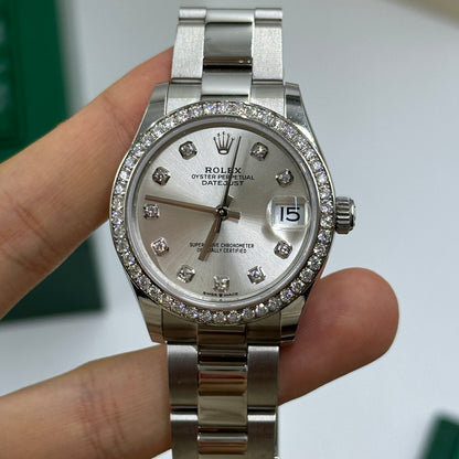 Rolex Datejust 31 278384RBR G Silver Oyster 2025