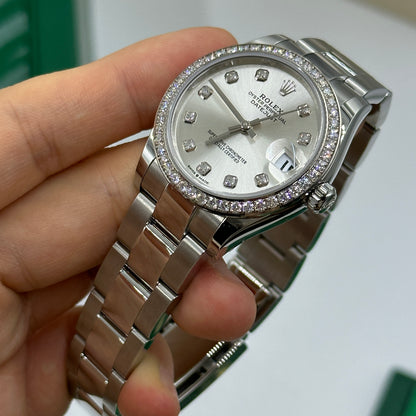 Rolex Datejust 31 278384RBR G Silver Oyster 2025
