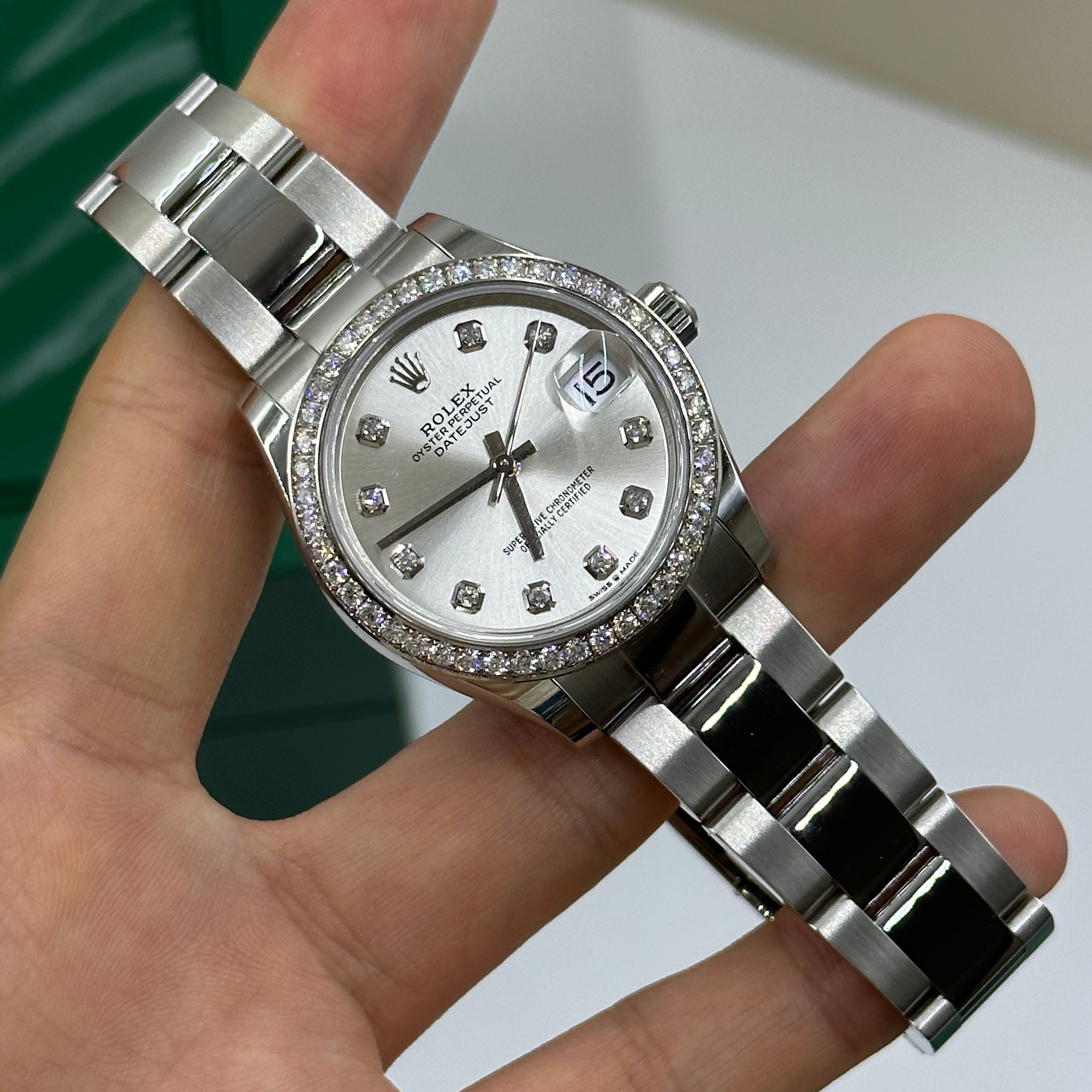 Rolex Datejust 31 278384RBR G Silver Oyster 2025