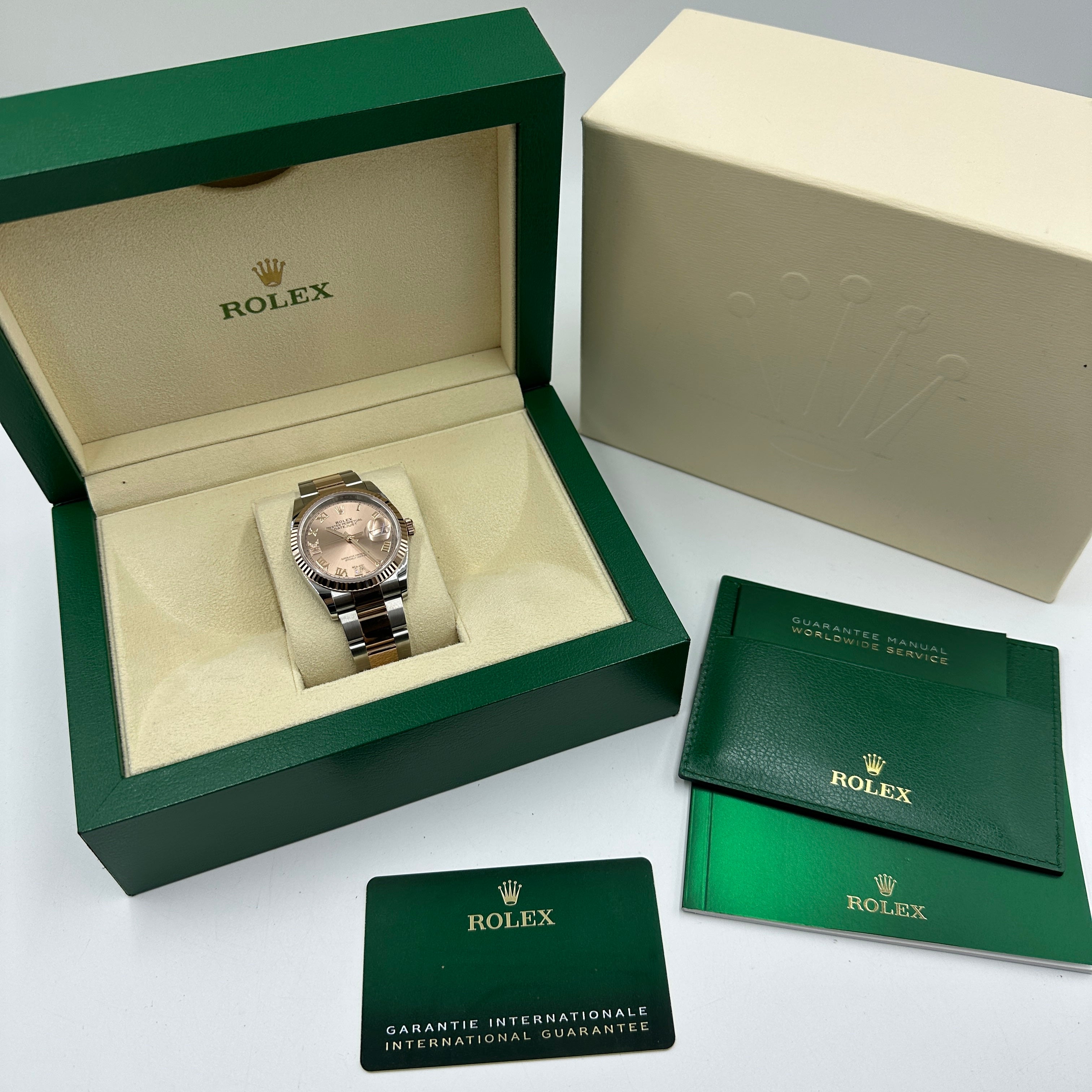 Rolex Datejust 36 126231 Pink VIIX  Roman Oyster 2025