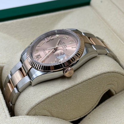Rolex Datejust 36 126231 Pink VIIX  Roman Oyster 2025