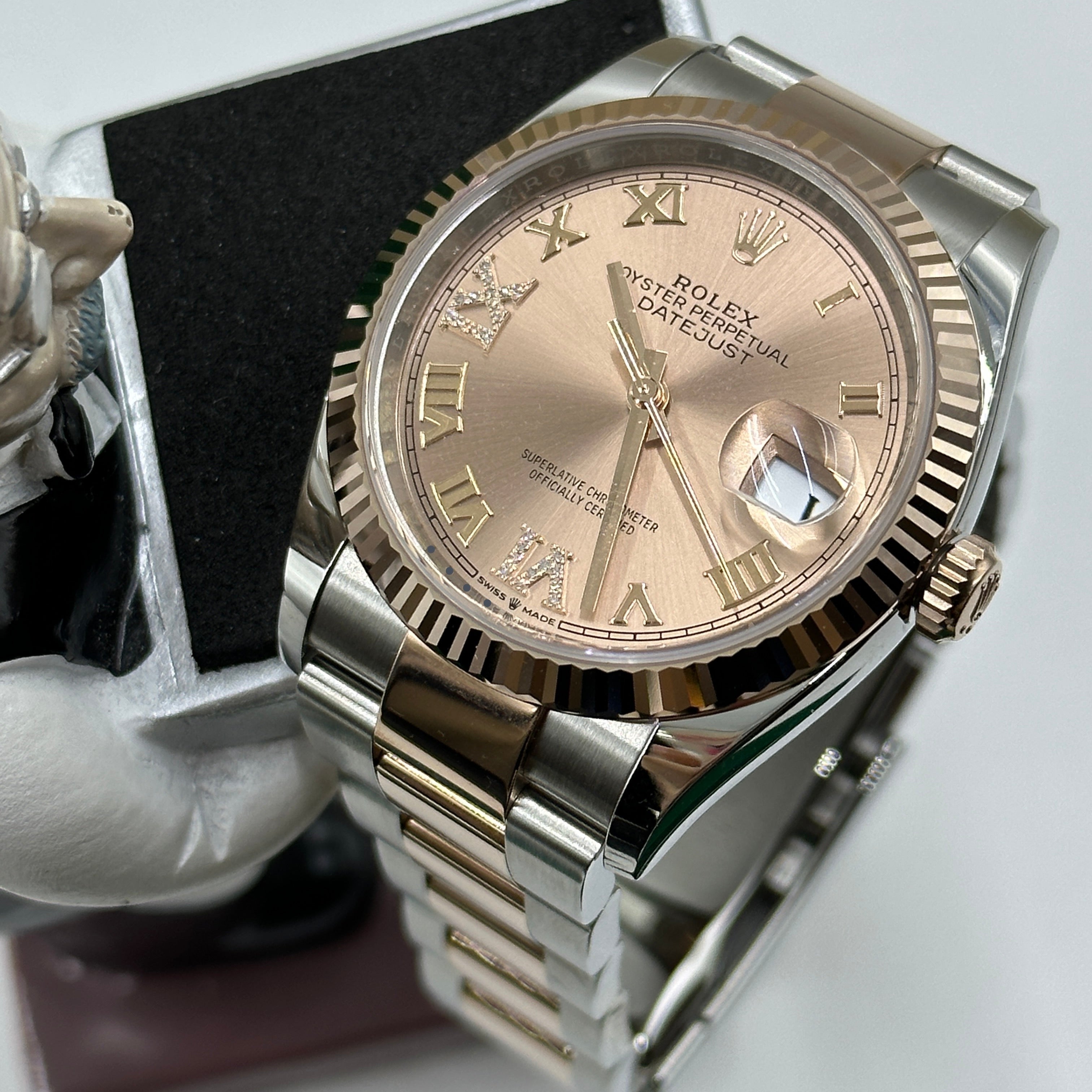Rolex Datejust 36 126231 Pink VIIX  Roman Oyster 2025